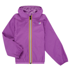 K-Way Széldzseki LE VRAI PETIT CLAUDE 4.0 100 % NYLON RECYCLED Lila 6 éves