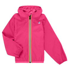 K-Way Széldzseki LE VRAI PETIT CLAUDE 4.0 100 % NYLON RECYCLED Rózsaszín 14 éves