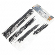  Kábelkötegelő szett (4 féle méret, fekete) 4x30db / csomag kisháztartási gépek kiegészítői