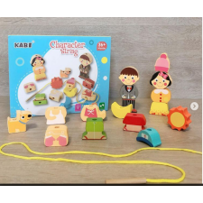Kabi Fűzőcskés fejlesztő játék - Karakterek - Kabi Character string fajáték