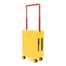 Kabin bőrönd, Ella Icon, Compact, sárga, 55x36x21 cm kézitáska és bőrönd