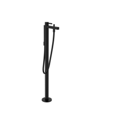 Kád csaptelep Hansgrohe Finoris vakolat alatti rész nélkül matt fekete 76445670 csaptelep