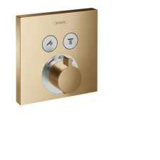 Kád csaptelep Hansgrohe Shower-Select vakolat alatti rész nélkül csiszolt bronz 15763140 csaptelep