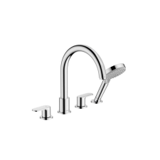 Kád csaptelep Hansgrohe Vernis Blend zuhanyszettel együtt króm 71456000 csaptelep