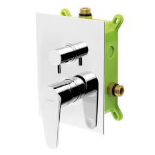  Kád csaptelep Novaservis Fresh vakolat alatti résszel együtt króm BOX96051R.0 csaptelep