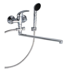 Kád csaptelep Novaservis Metalia 55 zuhanyszettel együtt 100 mm Króm 55073.0 csaptelep