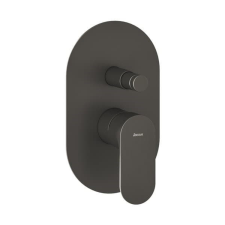 Kád csaptelep Ravak Eleganta vakolat alatti résszel együtt csiszolt grafit X070335 csaptelep