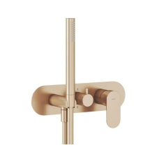  Kád csaptelep Ravak Eleganta vakolat alatti rész nélkül csiszolt rozéarany X070374 csaptelep