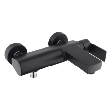  Kád csaptelep SAT B-Way zuhanyszett nélkül 150 mm fekete matt SATBSBW222 csaptelep