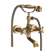 Kádcsaptelep, Blackswan, M39 típus, antik bronz modell, 18 cm-es méret csaptelep