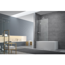  Kádparaván SAT 150x80 cm króm SIKOVZPEV150 kád, zuhanykabin