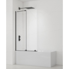 Kádparaván SAT Walk-In Xmotion 150x117,5 cm fegyver fém SATWIXMVZ150GM kád, zuhanykabin