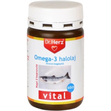 Kaeuterhaus Sanct Bernard KG Dr.Herz Omega-3 halolaj lágy kapszula 60x vitamin és táplálékkiegészítő