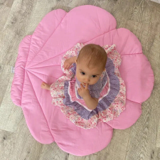  Kagyló gyerek játszószőnyeg és takaró - sötétrózsaszín játszószőnyeg