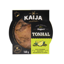 KAIJA tonhal filé citrom-zöldbors olajban - 160g alapvető élelmiszer