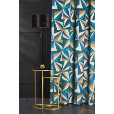  KAIRO 15 smaragd-arany 150 cm DIM OUT nyomott lakástextília