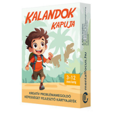 Kalandok kapuja kreatív problémamegoldó képesség fejlesztő kártyajáték társasjáték