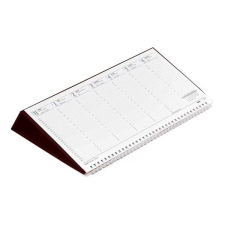 Kalendart 2023-as T050 fekvő bordó asztali naptár naptár, kalendárium