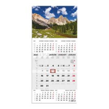 Kalendart 2023-as T076 5 havi hegy mintás speditőrnaptár (23T7600-008) naptár, kalendárium