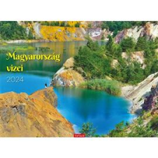 Kalendart 2024-es T093 Magyarország vizei falinaptár (24T9300-08F) naptár, kalendárium