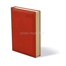 Kalendart Image 2025 I020 B5 napi beosztású piros határidőnapló (25C020I-002) határidőnapló