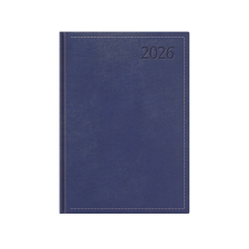 Kalendart Naptár Kft. TopTimer Határidőnapló 2026, T021 A5 (Napi beoszt.) KÉK határidőnapló