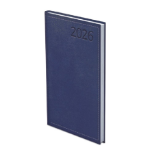 Kalendart Naptár Kft. TopTimer Zsebnaptár 2026, T035 (Heti beoszt.) KÉK határidőnapló