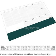 Kalendart T110 könyöklő zöld asztali naptár (24T110T-006) naptár, kalendárium