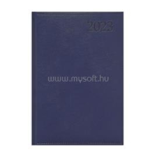 Kalendart Traditional 2023-as T021 A5 napi beosztású kék határidőnapló (23T021T-004) határidőnapló