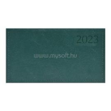 Kalendart Traditional 2023-as T030 zöld fekvő zsebnaptár (23T030T-006) naptár, kalendárium
