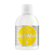 Kallos banán hajerősítő sampon multivitaminnal, 1 l sampon