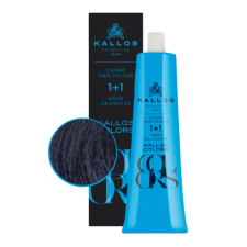  Kallos Colors krémhajfesték 1N 60 ml (fekete) hajfesték, színező