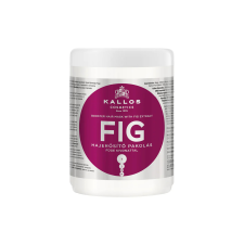  KALLOS FIG hajerősítő hajpakoló krém 1000 ml (füge kivonattal) hajbalzsam