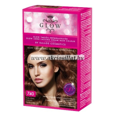 Kallos Glow tartós krémhajfesték 740 ticián vörös 40ml hajfesték, színező