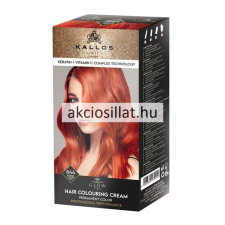 Kallos Glow tartós krémhajfesték 844 intenzív rézvörös 60ml hajfesték, színező