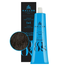 Kallos Hajfesték 1+1 60ml 2N - Barna hajfesték, színező