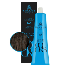 Kallos Hajfesték 1+1 60ml 3N - Sötétbarna hajfesték, színező
