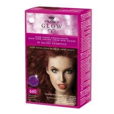 Kallos Hajfesték Glow 40ml 660 - Gránát Vörös hajfesték, színező