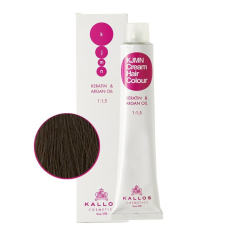 Kallos KJMN hajfesték 100ml 5.0 - Világos Barna hajfesték, színező