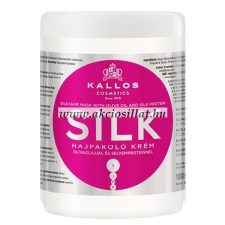 Kallos Kjmn Silk Hajpakolás olívaolajjal és selyemproteinnel 1L hajbalzsam