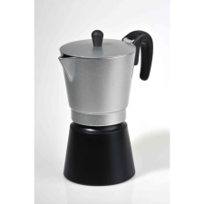 Kalnet Kalifa kávéfőző ezüst-fekete (Kalifa_S_BK) - Kotyogós kávéfőzők kávéfőző