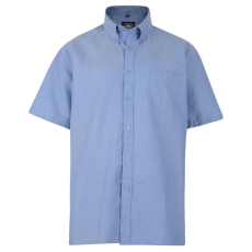 KAM férfi ing KBS 663A rövid ujjú, túlméretezett férfi ing, 4XL Jeans