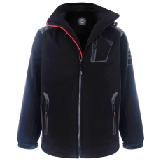  KAM kabát férfi KV39 softshell plus size, Fekete 3XL
