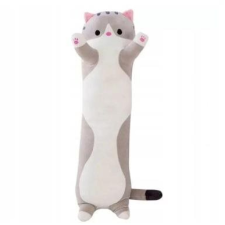 KAMAKS Macska szürke 70 cm (5902729072694) plüssfigura