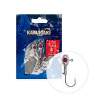 Kamasaki RED SHOT JIG FEJ 8G 1/0 4DB/CSOMAG csali