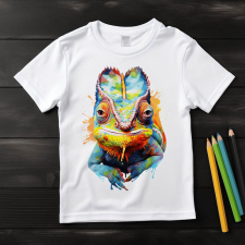  Kaméleon póló (Gyerek)(Színes) gyerek póló