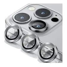  Kameralencse védőkeret - iPhone 15 Pro - Metal - üveg mobiltelefon kellék