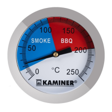 Kaminer Grill hőmérő, BBQ hőmérő kerti sütés és főzés