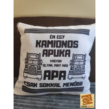 Kamionos apuka párna ajándéktárgy