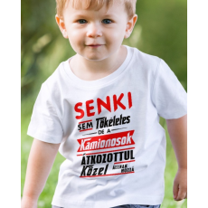  Kamionos gyerek póló - Kamion feliratos pólók